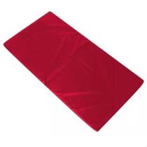 COLCHONETE VERMELHO ACADEMIA / YOGA / PILATES - 90x40x3cm - DUPLA COSTURA TRAVETADA SC