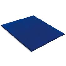 Colchonete Viúva D23 Napa Azul Impermeável Lavável (128x188x4) - Luckspuma