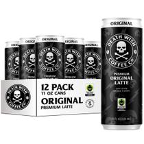 Cold Brew Café Gelado Death Wish Coffee Original Latte 250ml