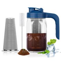 Cold Brew Coffee Coffee Cold Brew Pitcher Frasco de vidro de 950 ml Cold Brew Coffee Coffee Cold Brew Pitcher Frasco de vidro de 950 ml
