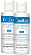 Cold Gel CryoDerm 120mL (pacote de 2) com ingredientes naturais