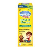 Cold N Mucus 4 Kids 4 Oz da Hylands (pacote com 4)