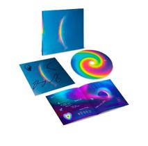 Coldplay Moon Music Cd Com Card Autografado Edição Limitada