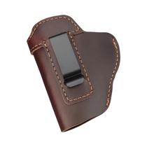 Coldre De Couro Kosibate Para Glock 17 19 21 Taurus G2C Sig Sauer P226 SP2022 Oculto IWB Para Caça