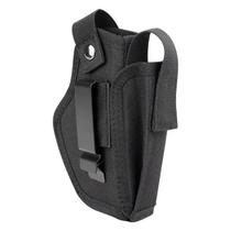 Coldre Tático Ajustável IWB/OWB - Com Clipe de Cinto e Porta-Magazines Magnético para 9mm (Canhoto)