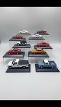 Coleção 10 Miniaturas Carros Clássicos 1:43