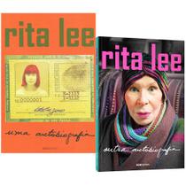 Coleção 2 Livros Rita Lee Uma e Outra Biografia Rock Música - Globo