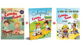 Coleção 3 Livros Caminho Suave Caligrafia + Atividades + Colorir