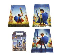 Coleção 3 Quebra-Cabeças Heróis Do Amor O Invencível 60