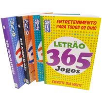 Coleção 4 Livros 365 Caça Palavras Letrão Exercite Sua Mente Coleção 4 Livros 365 Caça Palavras Letrão Exercite Sua Mente