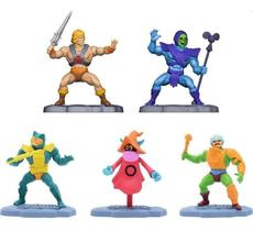Coleção 5 Mini Figuras He-Man Masters Of The Universe Mattel