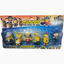 Coleção 6 bonecos Minions Meu Malvado Favorito Gru