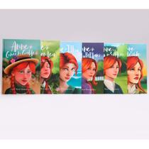 Coleção 6 Livros Anne de Green Gables Capa Dura Lucy Maud Montgomery Texto integral / Traduzido do inglês