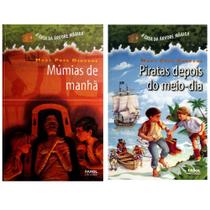 Coleção a casa da árvore mágica - múmias de manhã + piratas depois do meio-dia - Kit de Livros