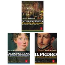 Coleção a história não contada 3 vol: idependência + d. leopoldina + d. pedro i - Leya