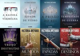 Coleção A Rainha Vermelha Trono Destruído E Trilogia Destruidor De Mundos Coleção A Rainha Vermelha Trono Destruído E Trilogia Destruidor De Mundos