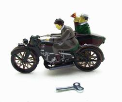 Coleção adulta Toy Wind Up Tin Motorcycle Childhood Memory