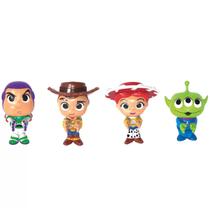 Coleção Agarradinhos Brinquedo 4 Bonecos Toy Story Líder