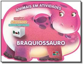 Colecao animais em atividades - braquiossauro - CEDIC