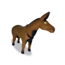 coleção animal real burro burrinho bee toys brinquedos