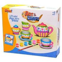 Colecao art e craft mini 9 peças - zoop toys