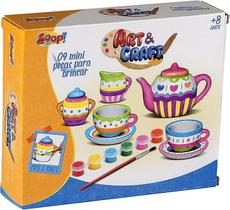 Coleção Art e Craft Tea Party Zoop Toys - ZP00229 Coleção Art e Craft Tea Party Zoop Toys - ZP00229