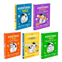 Coleção As Aventuras De Mike - Kit Com 5 Livros Vol.1+ 2 +3 +4 + Livro Interativo Coleção As Aventuras De Mike - Kit Com 5 Livros Vol.1+ 2 +3 +4 + Livro Interativo