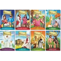 Coleção As Mais Belas Histórias da Bíblia - 8 Mini Livros - Infantil Coleção As Mais Belas Histórias da Bíblia - 8 Mini Livros - Infantil