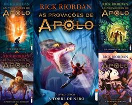 Coleção As Provações De Apolo - Do Vol 1 Ao 5 Rick Riordan Coleção As Provações De Apolo - Do Vol 1 Ao 5 Rick Riordan