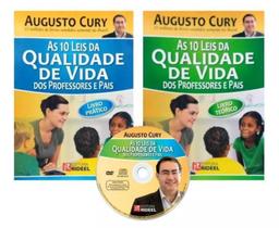 Coleção Augusto Cury As 10 Leis da Qualidade de Vida dos Professores e Pais