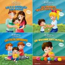 COLEÇÃO AUTISMO NA INFÂNCIA - 4 livros - Blu Editora