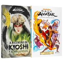 Coleção Avatar, a Lenda de Aang e O Último Mestre do Ar - A Ascensão de Kyoshi + A Procura - Kit de Livros