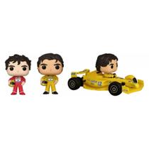 Coleção Ayrton Senna Funko Pop Racing Lotus e McLaren Candide