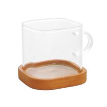 Coleção Bambu - Caneca com Pires de Bambu