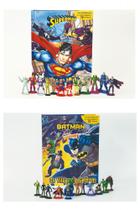 Coleção Batman os vilões de Gotham 12 miniaturas + Superman os vilões de metropolis 12 miniaturas - Melhoramentos