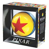 Coleção Bola Pixar Ball Mania Amarela Estrela Lider Brinquedos