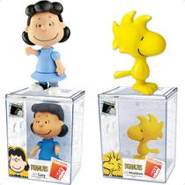Coleção Boneco Lucy E Woodstock Fandom Box Snoopy Lider