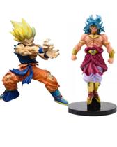 Coleção Boneco Modelo Dragon Ball Z Kit 2 Figura em Ação Coleção Boneco Modelo Dragon Ball Z Kit 2 Figura em Ação