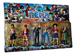 Coleção Bonecos One Piece Action Figures 15cm