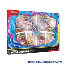 Coleção Box Mega Greninja Ex Coleção Box Mega Greninja Ex