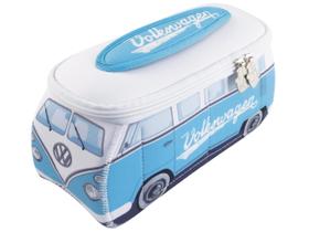Coleção BRISA VW - Volkswagen Samba Bus T1 Camper Van 3D Neoprene Universal Bag - Bolsa de Maquiagem, Viagem, Cosméticos (Neoprene/Turquesa)