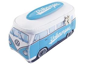 Coleção BRISA VW - Volkswagen Samba Bus T1 Camper Van 3D Neoprene Universal Bag - Bolsa de Maquiagem, Viagem, Cosméticos (Neoprene/Turquesa)