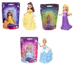 Coleção c/ 3 Mini Bonecas Princesas Disney 9 cm - Mattel