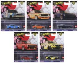 Coleção c/ 5 Miniaturas HW Car Culture Japan Historics 4 - 1/64 - Hot Wheels Premium Coleção c/ 5 Miniaturas HW Car Culture Japan Historics 4 - 1/64 - Hot Wheels Premium
