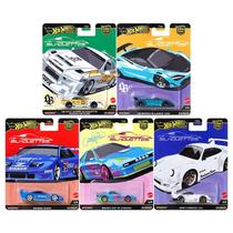 Coleção c/ 5 Miniaturas HW Car Culture Silhouettes - 1/64 - Hot Wheels Premium