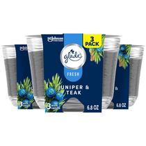 Coleção Candle Glade Juniper & Teak Fresh 200 ml 3-Wick x3