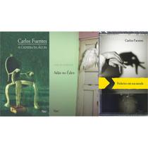 Coleção Carlos Fuentes - Adão No Eden, A Cadeira Da Águia E Federico Em Sua Sacada - Kit de Livros