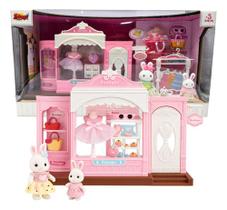Coleção Casinha Feliz Boutique Brinquedo Boneca Coelho Zoop