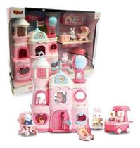 Coleção Casinha Feliz Brinquedo Palácio Castelo Zp01374 - Zoop Toys