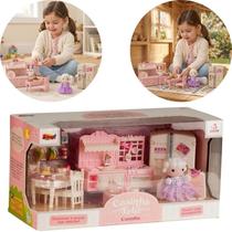 Coleção Casinha Feliz Cozinha Modulada Coelhinha Geladeira Mesa Cozinha Zoop Toys Coleção Casinha Feliz Cozinha Modulada Coelhinha Geladeira Mesa Cozinha Zoop Toys